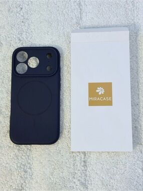 NEW iPhone 17 Pro Case Navy Magsafe 4 Layer Shockproof 3mm Silicone Miracase